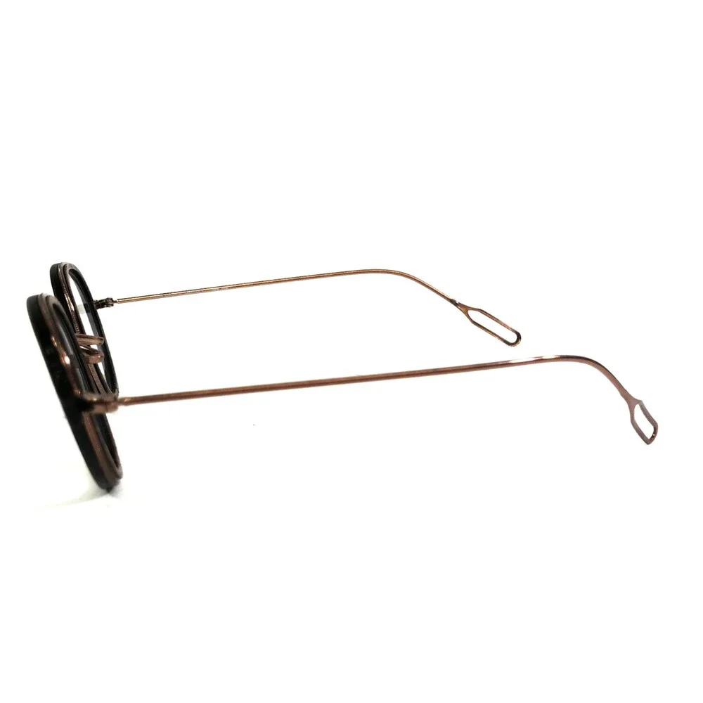 Morgenthal Frederics Eyeglasses Frames OPUS 154 Genuine Horn Titanium 45-24-144